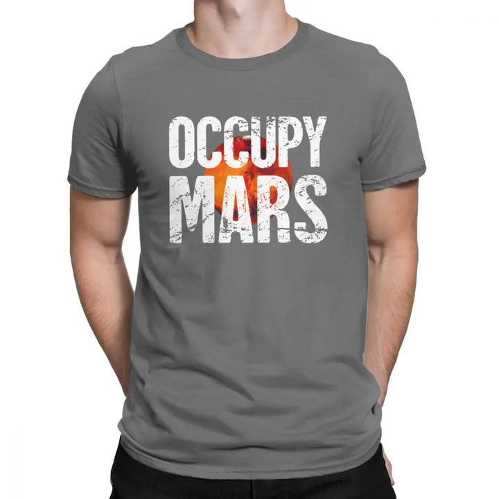 Occupy Mars T-Shirt – SpaceX Elon Musk Tee | Merchelon.com