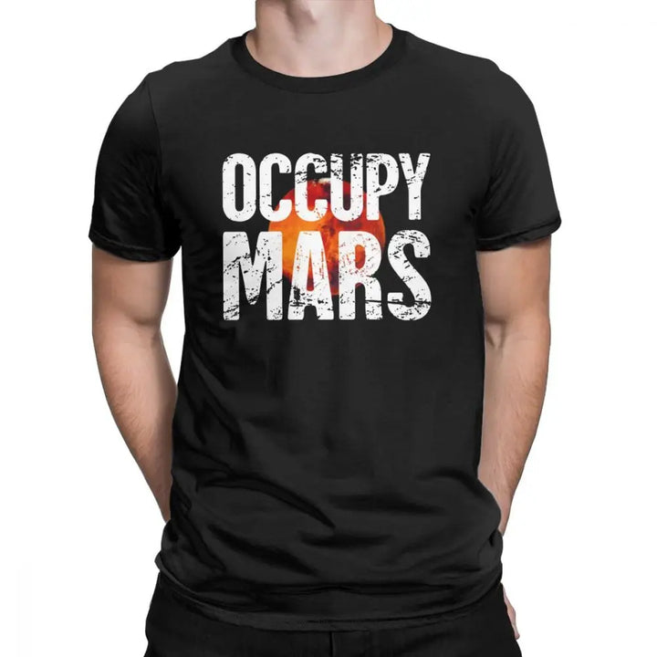 Occupy Mars T-Shirt – SpaceX Elon Musk Tee | Merchelon.com