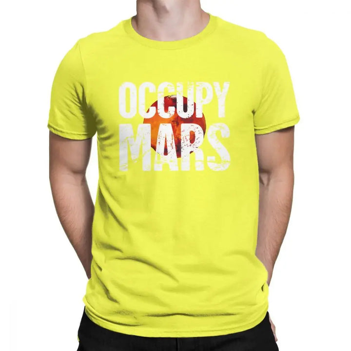 Occupy Mars T-Shirt – SpaceX Elon Musk Tee | Merchelon.com