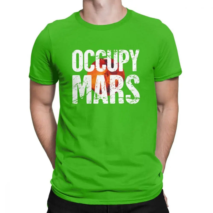Occupy Mars T-Shirt – SpaceX Elon Musk Tee | Merchelon.com