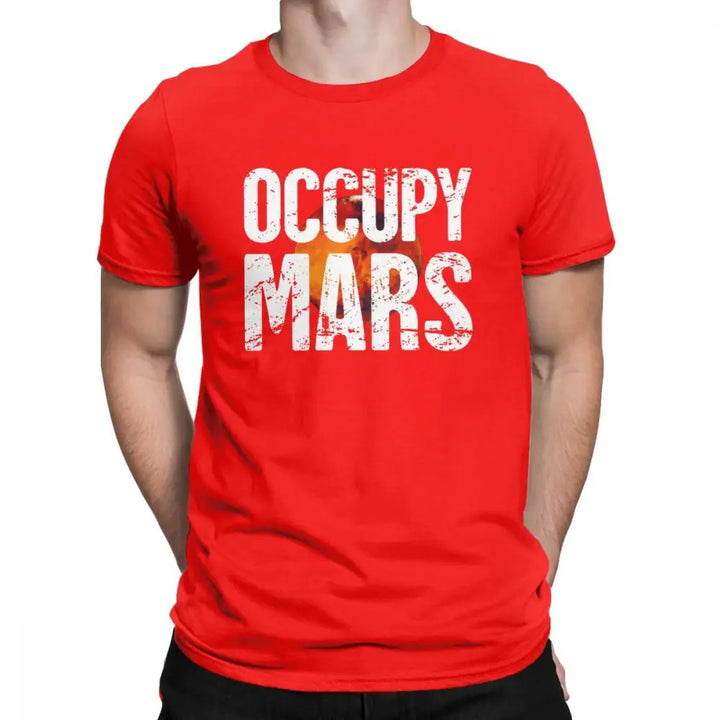 Occupy Mars T-Shirt – SpaceX Elon Musk Tee | Merchelon.com