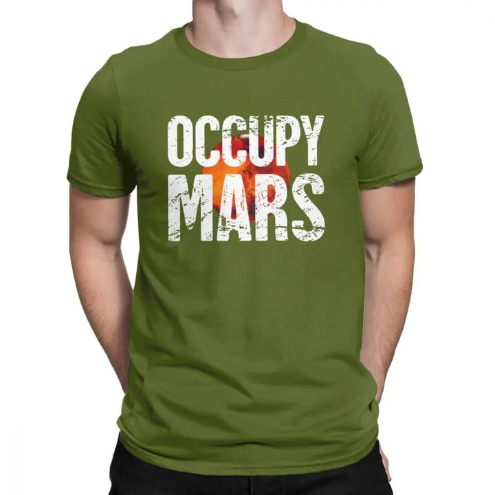 Occupy Mars T-Shirt – SpaceX Elon Musk Tee | Merchelon.com
