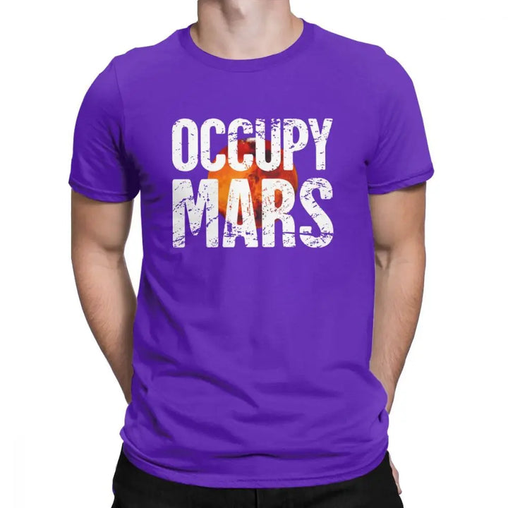 Occupy Mars T-Shirt – SpaceX Elon Musk Tee | Merchelon.com