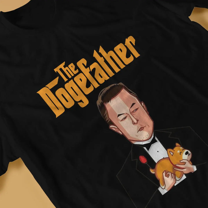 The DogeFather Elon Musk T-Shirt | Merchelon.com