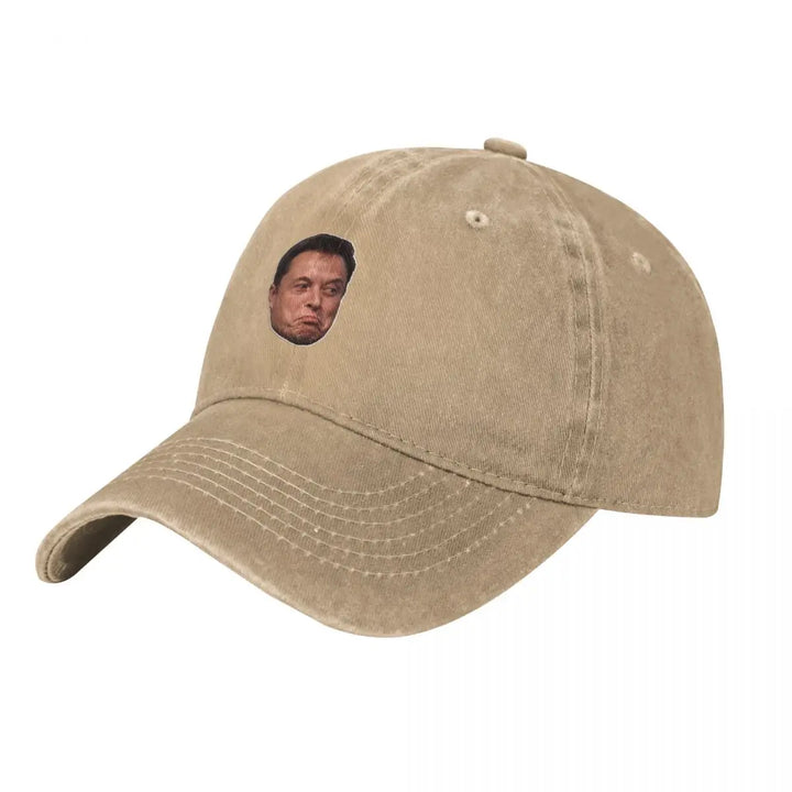 Buy Elon Musk Hilarious Face Baseball Cap | Merchelon.com