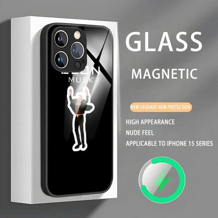 Glass Magnetic Case