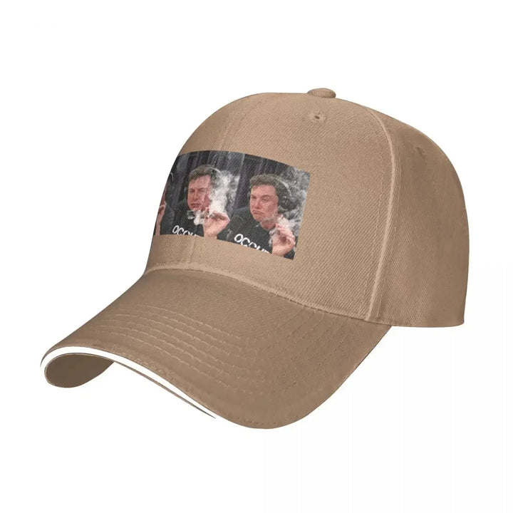 Elon Musk Smoking Weed Bucket Hat - Unisex Cap | Merchelon