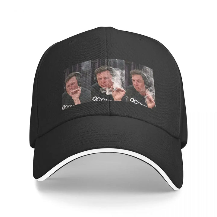 Elon Musk Smoking Weed Bucket Hat - Unisex Cap | Merchelon