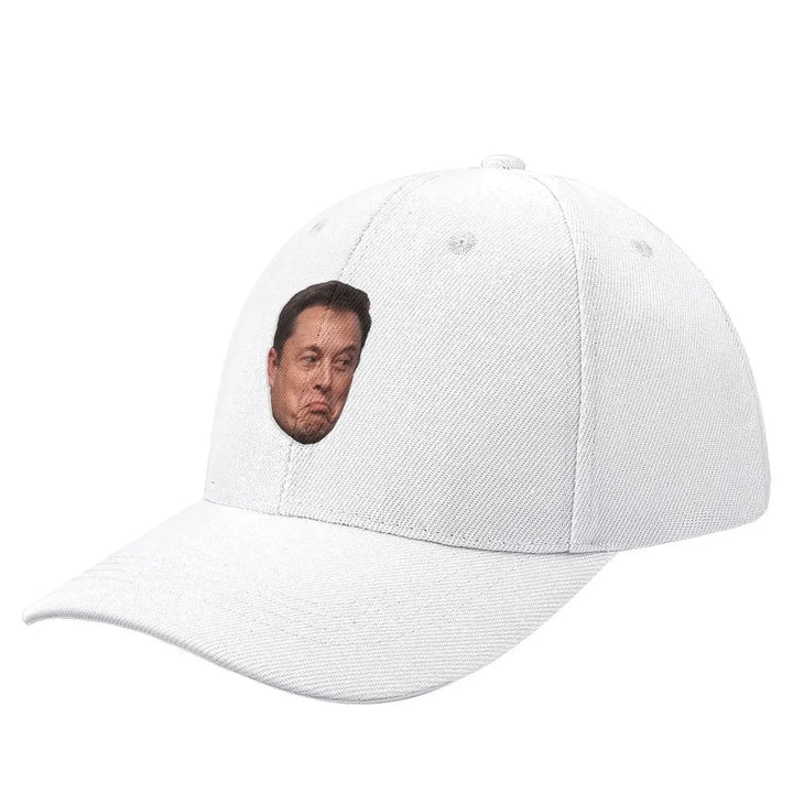 Buy Hilarious Elon Musk Face Baseball Cap | Merchelon.com