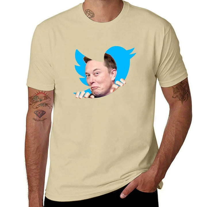 Elon Musk Twitter Sticker & T-Shirt | Merchelon.com