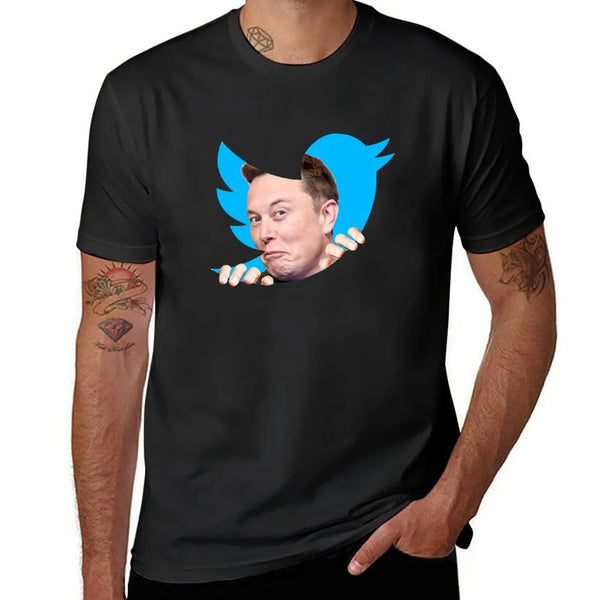 Elon Musk Twitter Sticker & T-Shirt | Merchelon.com