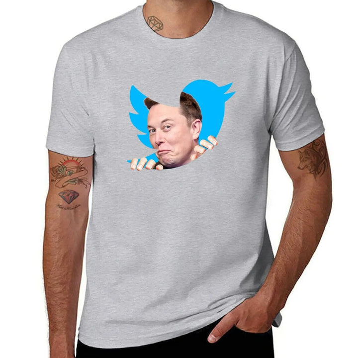 Elon Musk Twitter Sticker & T-Shirt | Merchelon.com