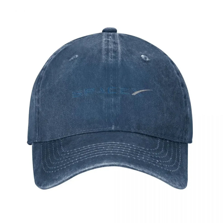 Washed Denim SpaceX Baseball Cap | Merchelon.com