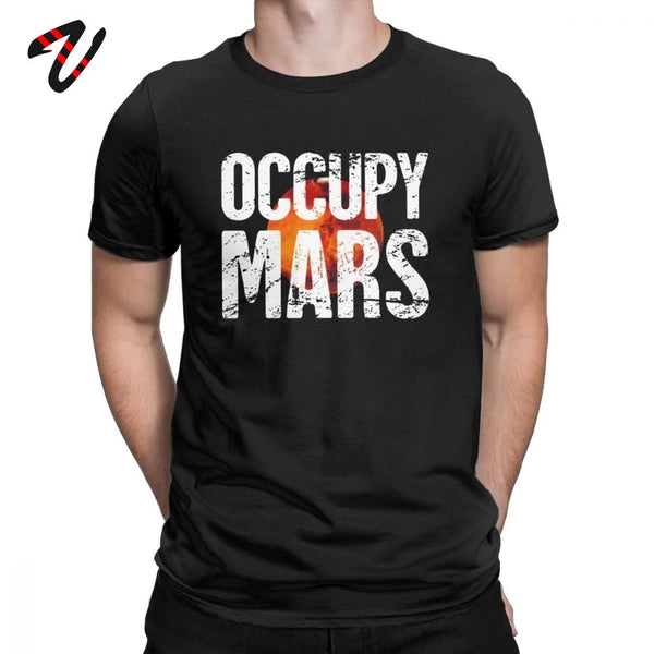 Occupy Mars T-Shirt – SpaceX Elon Musk Tee | Merchelon.com