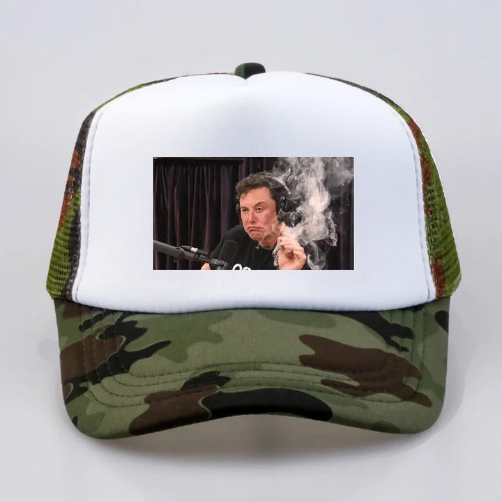 Smoking Snapback Cap – Adjustable Hat | Merchelon