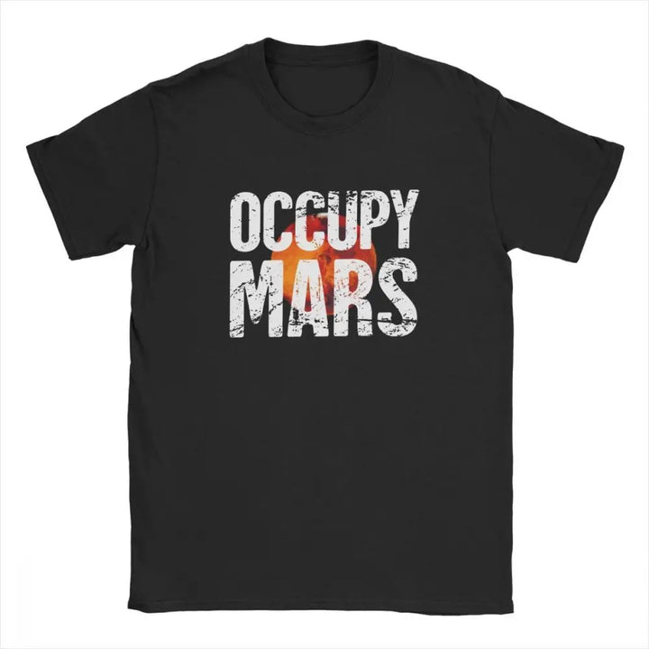 Occupy Mars T-Shirt – SpaceX Elon Musk Tee | Merchelon.com