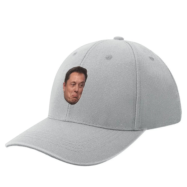 Buy Hilarious Elon Musk Face Baseball Cap | Merchelon.com