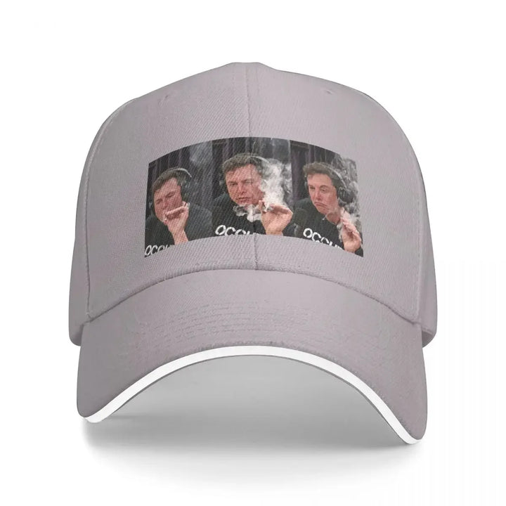 Elon Musk Smoking Weed Bucket Hat - Unisex Cap | Merchelon