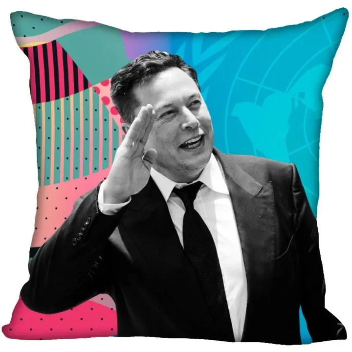 Custom Elon Musk Pillow Case