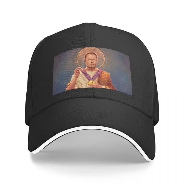 Saint Elon of Musk Trucker Cap | Merchelon.com