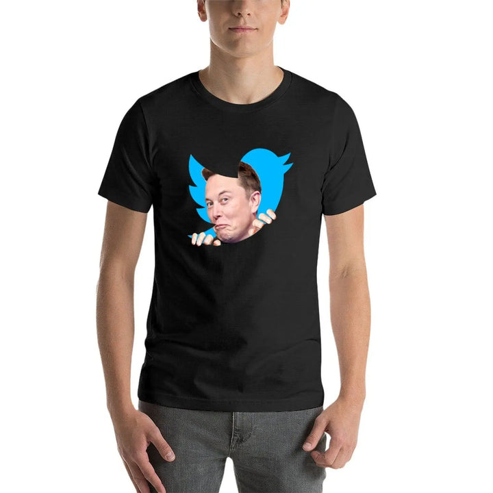 Elon Musk Twitter Sticker & T-Shirt | Merchelon.com