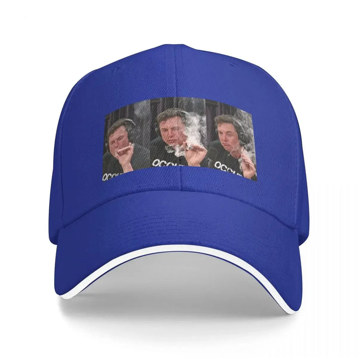 Elon Musk Smoking Weed Bucket Hat - Unisex Cap | Merchelon