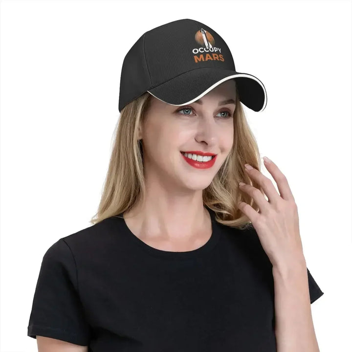 Buy Occupy Mars SpaceX Baseball Cap | Merchelon.com