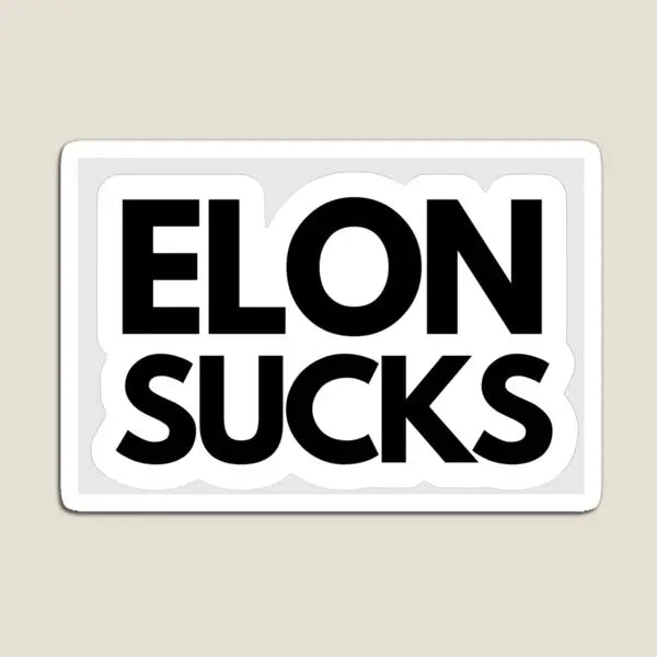 Elon Sucks Bumper Sticker