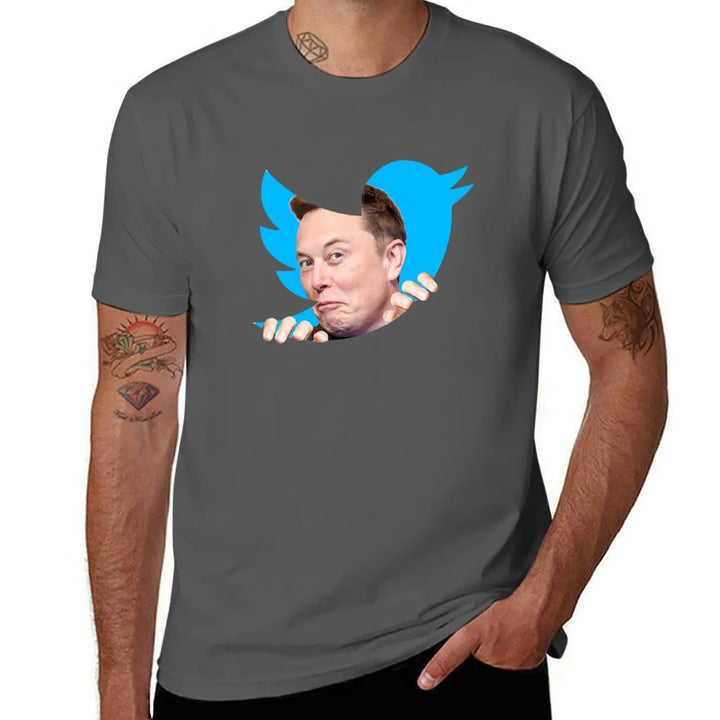 Elon Musk Twitter Sticker & T-Shirt | Merchelon.com