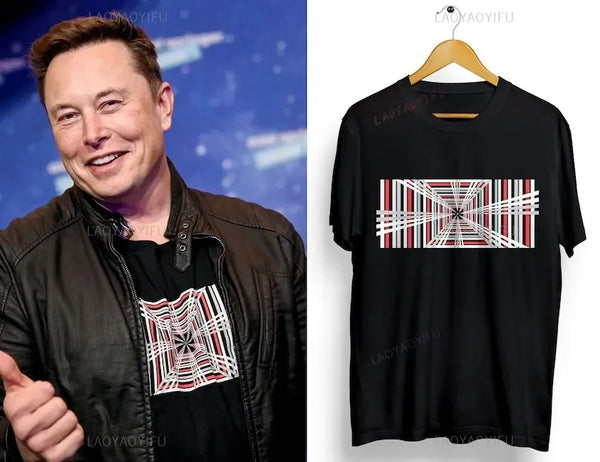 Elon Plaid Mode T-Shirt 