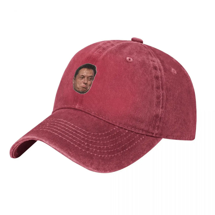 Buy Elon Musk Hilarious Face Baseball Cap | Merchelon.com