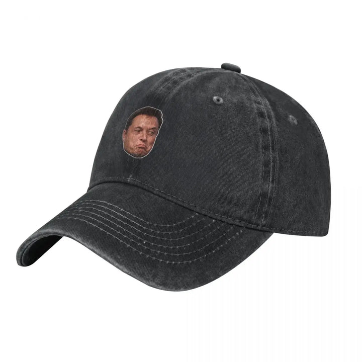 Buy Elon Musk Hilarious Face Baseball Cap | Merchelon.com