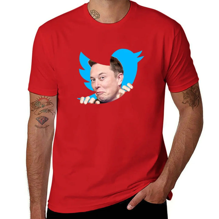 Elon Musk Twitter Sticker & T-Shirt | Merchelon.com