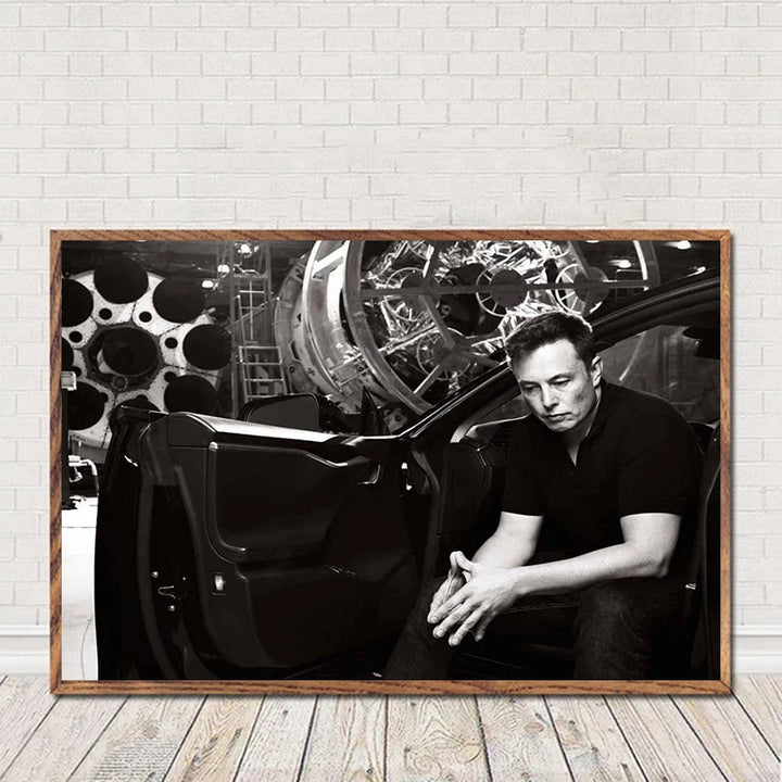 Buy Inspirational Elon Musk Art Poster | Merchelon.com
