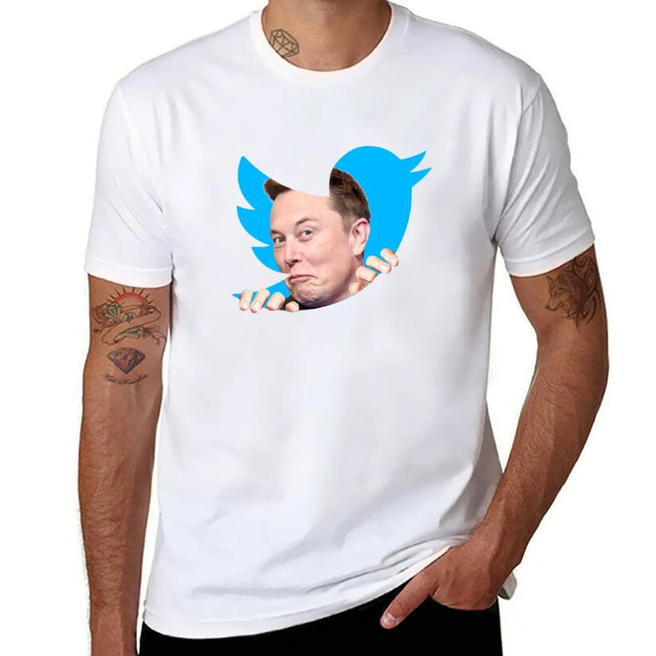 Elon Musk Twitter Sticker & T-Shirt | Merchelon.com