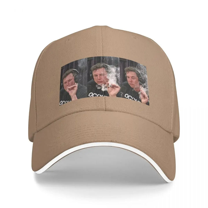 Elon Musk Smoking Weed Bucket Hat - Unisex Cap | Merchelon